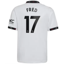 Maillot de Foot Manchester United Fred 17 Tenue Extérieur 2022/23