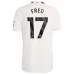 Maillot de Foot Manchester United Fred 17 Tenue Third 2023/24