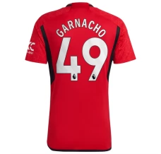 Maillot de Foot Manchester United Garnacho 49 Tenue Domicile 2023/24