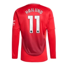 Maillot de Foot Manchester United Højlund 11 Tenue Domicile 2024/25 Manche Longue