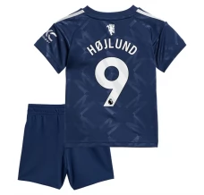 Maillot de Foot Manchester United Højlund 9 Enfant Tenue Extérieur 2024/25