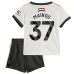 Maillot de Foot Manchester United Mainoo 37 Enfant Tenue Third 2024/25
