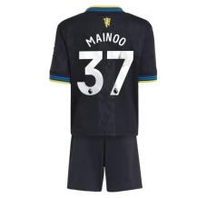 Maillot de Foot Manchester United Mainoo 37 Enfant Tenue Third 2025/26