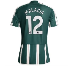 Maillot de Foot Manchester United Malacia 12 Tenue Extérieur 2023/24