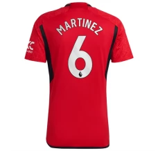 Maillot de Foot Manchester United Martinez 6 Tenue Domicile 2023/24