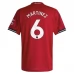 Maillot de Foot Manchester United Martinez 6 Tenue Domicile 2025/26