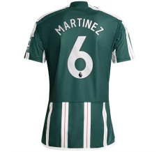 Maillot de Foot Manchester United Martinez 6 Tenue Extérieur 2023/24