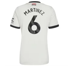 Maillot de Foot Manchester United Martinez 6 Tenue Third 2024/25 Maillot de Foot Manchester United Martinez 6 Tenue Third 2024/25