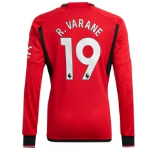 Maillot de Foot Manchester United R.Varane 19 Tenue Domicile 2023/24 Manche Longue Maillot de Foot Manchester United R.Varane 19 Tenue Domicile 2023/24 Manche Longue
