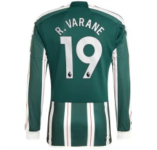 Maillot de Foot Manchester United R. Varane 19 Tenue Extérieur 2023/24 Manche Longue Maillot de Foot Manchester United R. Varane 19 Tenue Extérieur 2023/24 Manche Longue