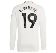 Maillot de Foot Manchester United R. Varane 19 Tenue Third 2023/24 Manche Longue