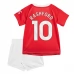 Maillot de Foot Manchester United Rashford 10 Enfant Tenue Domicile 2024/25