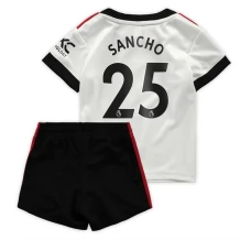 Maillot de Foot Manchester United Sancho 25 Enfant Tenue Extérieur 2022/23