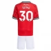 Maillot de Foot Manchester United Šeško 30 Enfant Tenue Domicile 2025/26