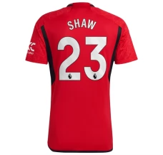 Maillot de Foot Manchester United Shaw 23 Tenue Domicile 2023/24 Maillot de Foot Manchester United Shaw 23 Tenue Domicile 2023/24