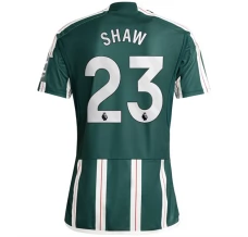 Maillot de Foot Manchester United Shaw 23 Tenue Extérieur 2023/24