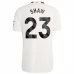 Maillot de Foot Manchester United Shaw 23 Tenue Third 2023/24