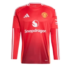 Maillot de Foot Manchester United Tenue Domicile 2024/25 Manche Longue