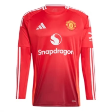 Maillot de Foot Manchester United Tenue Domicile 2024/25 Manche Longue Maillot de Foot Manchester United Tenue Domicile 2024/25 Manche Longue