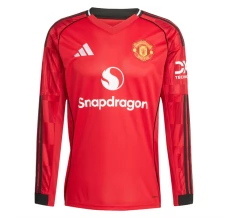 Maillot de Foot Manchester United Tenue Domicile 2025/26 Manche Longue