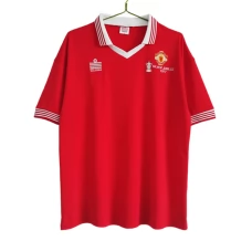 Maillot de Foot Manchester United Tenue Domicile FA Cup Final Retro 1977