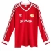 Maillot de Foot Manchester United Tenue Domicile Retro 1986-88 Manche Longue