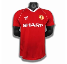 Maillot de Foot Manchester United Tenue Domicile Retro 1988-90