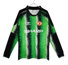 Maillot de Foot Manchester United Tenue Domicile Retro 1990-91 Manche Longue