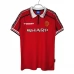 Maillot de Foot Manchester United Tenue Domicile Retro 1998-99