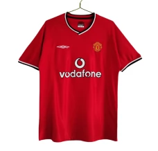 Maillot de Foot Manchester United Tenue Domicile Retro 2000-02