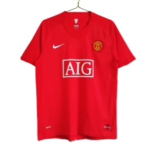 Maillot de Foot Manchester United Tenue Domicile Retro 2007-08
