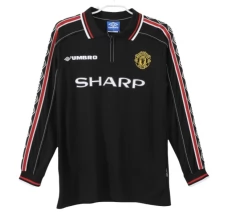 Maillot de Foot Manchester United Tenue Domicile Retro Special Edition 1998-99 Manche Longue Maillot de Foot Manchester United Tenue Domicile Retro Special Edition 1998-99 Manche Longue