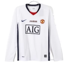 Maillot de Foot Manchester United Tenue Extérieur Champions League Retro 2008-09 Manche Longue