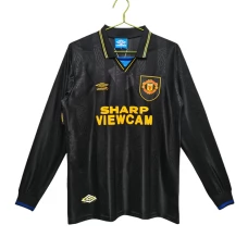 Maillot de Foot Manchester United Tenue Extérieur Retro 1993-94 Manche Longue