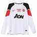 Maillot de Foot Manchester United Tenue Extérieur Retro 2010-11 Manche Longue