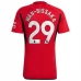 Maillot de Foot Manchester United Wan-Bissaka 29 Tenue Domicile 2023/24