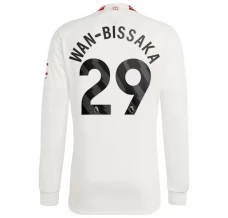 Maillot de Foot Manchester United Wan-Bissaka 29 Tenue Third 2023/24 Manche Longue