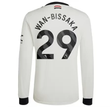 Maillot de Foot Manchester United Wan-Bissaka 29 Tenue Third 2024/25 Manche Longue