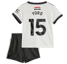 Maillot de Foot Manchester United Yoro 15 Enfant Tenue Third 2024/25
