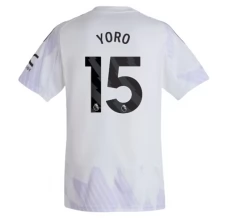 Maillot de Foot Manchester United Yoro 15 Tenue Extérieur 2025/26