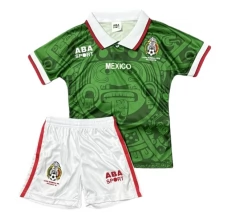 Maillot de Foot Mexique Enfant Tenue Domicile Retro 1998