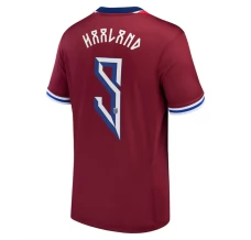 Maillot de Foot Norvège Haaland 9 Tenue Domicile 2024