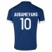 Maillot de Foot Olympique de Marseille Aubameyang 10 Tenue Extérieur 2023/24
