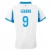 Maillot de Foot Olympique de Marseille Gouiri 9 Tenue Domicile 2025/26