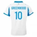 Maillot de Foot Olympique de Marseille Greenwood 10 Tenue Domicile 2025/26