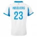 Maillot de Foot Olympique de Marseille Højbjerg 23 Tenue Domicile 2025/26