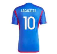 Maillot de Foot Olympique Lyonnais Lacazette 10 Tenue Extérieur 2023/24
