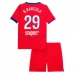Maillot de Foot Paris Saint Germain B.Barcola 29 Enfant Tenue Third 2025/26 Maillot de Foot Paris Saint Germain B.Barcola 29 Enfant Tenue Third 2025/26