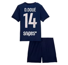 Maillot de Foot Paris Saint Germain D.Doue 14 Enfant Tenue Domicile 2025/26