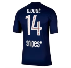 Maillot de Foot Paris Saint Germain D.Doue 14 Tenue Domicile 2025/26